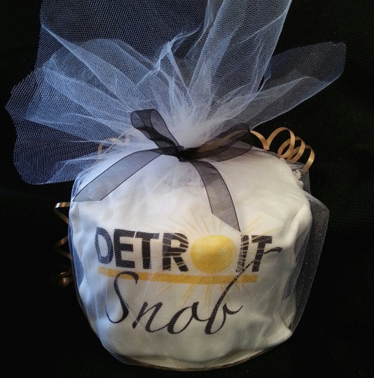 Limited Edition Detroit Snob Diaper Cake (Mini)