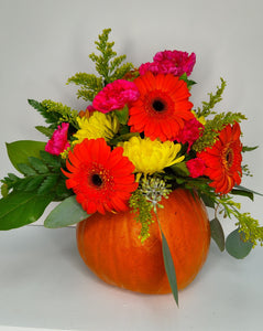 Blooming Pumpkins "Vibrant Harvest" | Fall Floral Collection