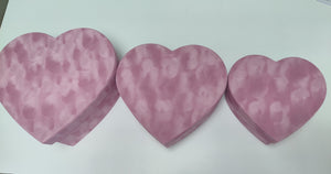 "With my whole HEART" - Red Roses + Velvet Heart Box (Sweetest Day)