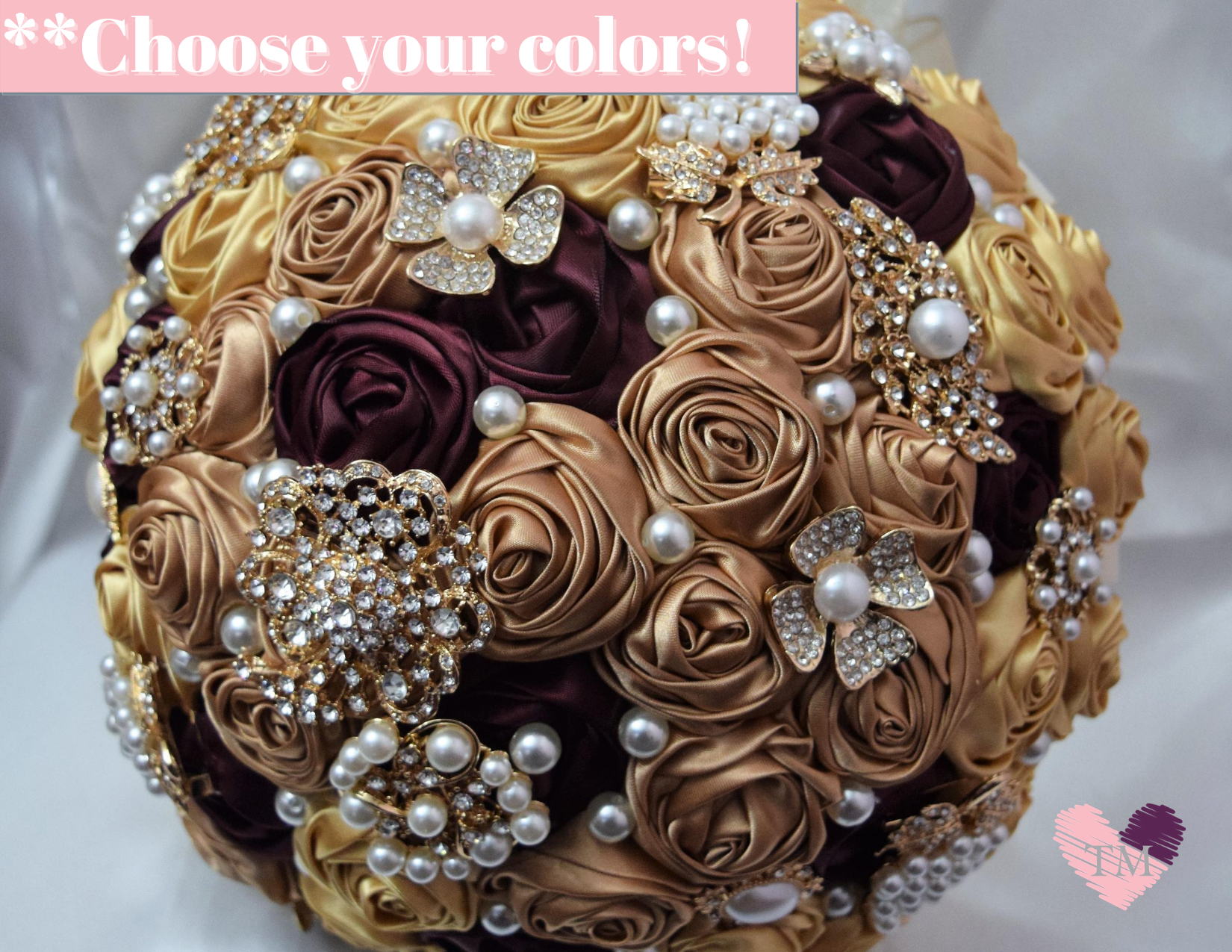 Brooch bouquet deals