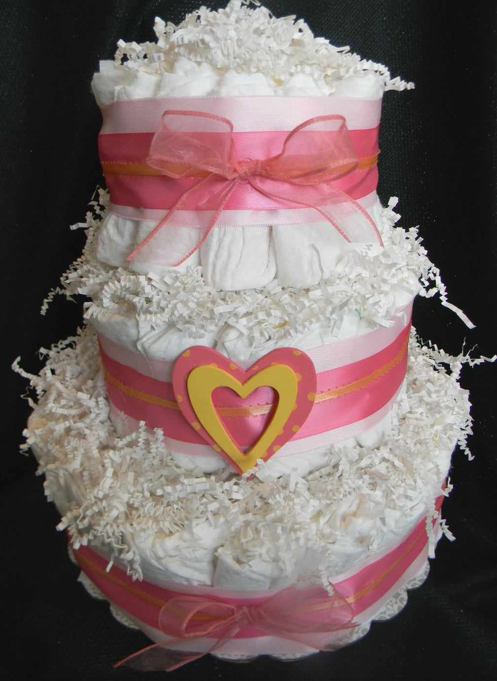 Mi Amor  Diaper Cake (3Tier)